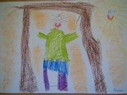 Práce dětí z MŠ Vlkava